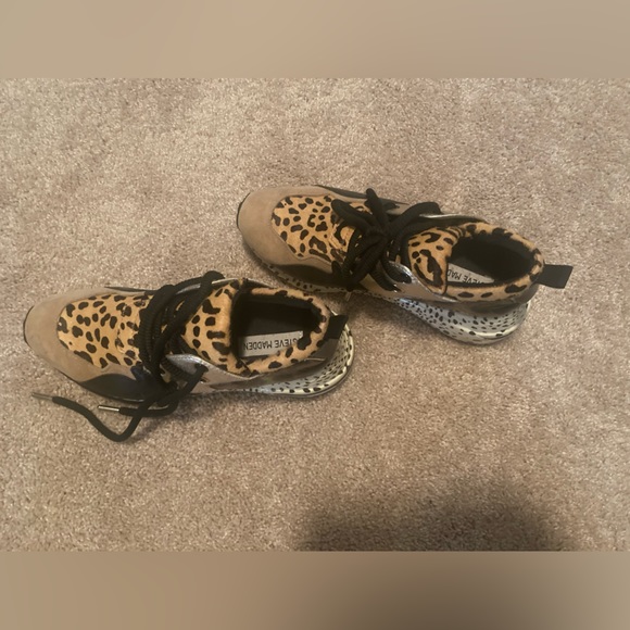 Steve Madden Animal Cheetah Print Sneakers - Picture 6 of 7